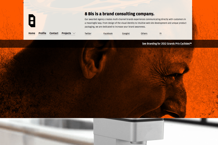 8 Big Agency website preview